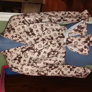 Designer Super Cute  Wrapped Long Sleeves Top Small